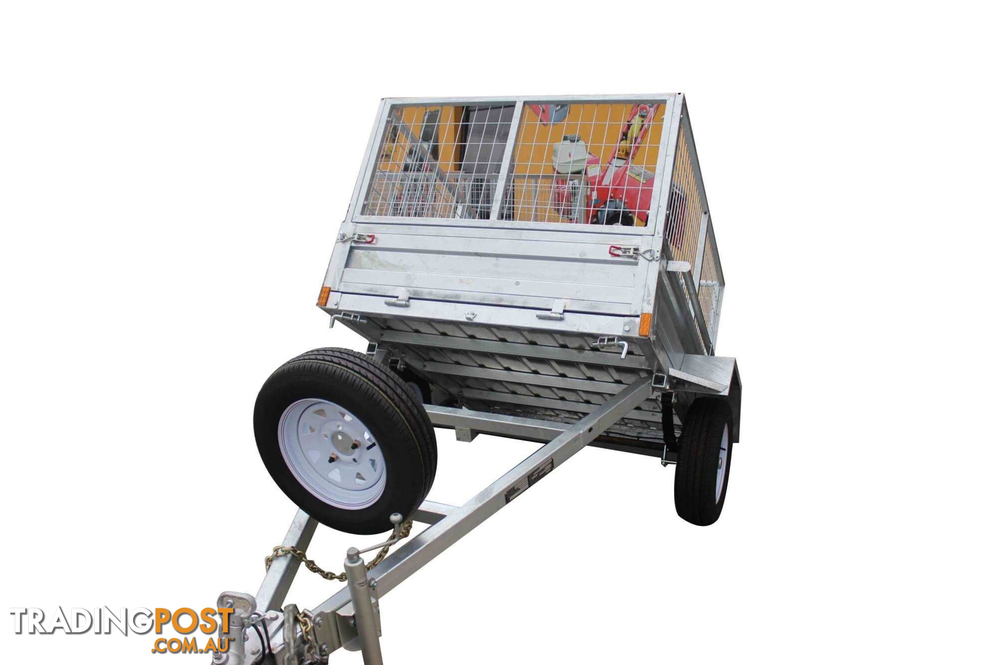 TRAILER 14 INCH SPARE WHEEL + BRACKET FOR  8X5 MODELS