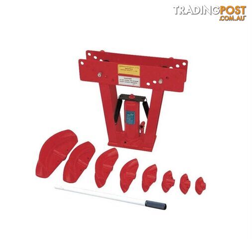 16 TON GPT HYDRAULIC PIPE BENDER W/ 8 PIPE ATTACHMENT | 180 BEND 75MM MAX BEND - photo 2 of 7