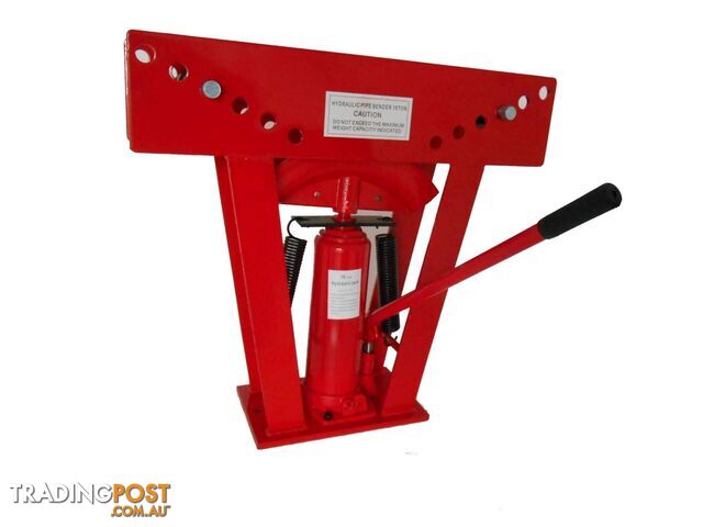 16 TON GPT HYDRAULIC PIPE BENDER W/ 8 PIPE ATTACHMENT | 180 BEND 75MM MAX BEND - photo 4 of 7