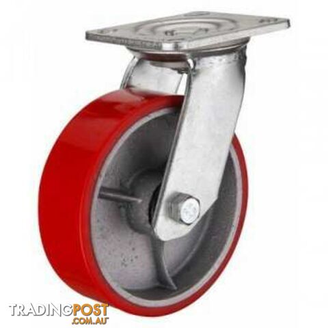 6 ; Heavy Duty Caster Wheels Swivel