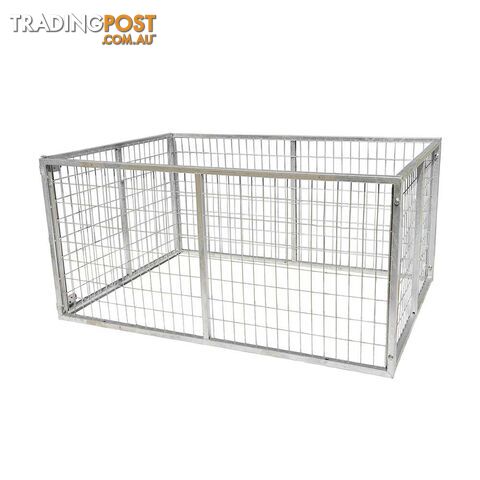 GALVANISED TRAILER CAGE FOR 6X4 TRAILER, 900MM HIGH