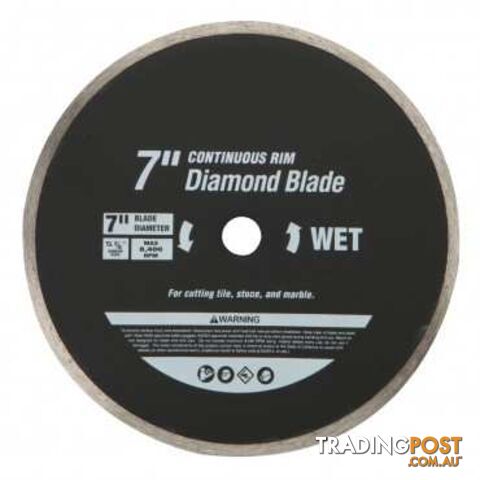 7 in. (180mm) Diamond Tile Saw Blade (wet Or Dry)