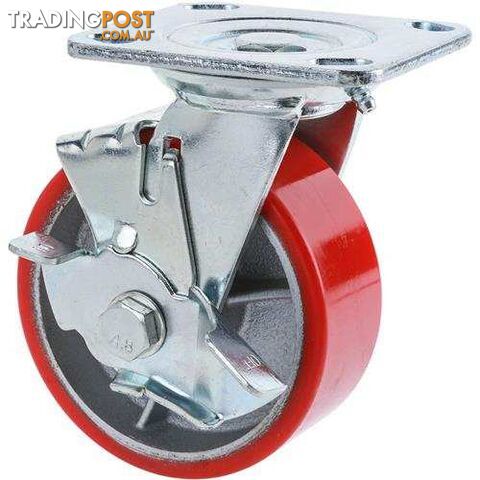 6 ; Heavy Duty Caster Wheels Swivel With Break