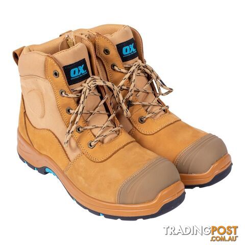 OX Nubuck Zipper Work Boots â Various Sizes 6 ; 14 ( Free Shipping )