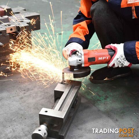 GPT Angle Grinder Power Tools ; 4; 7.6Amp, 11000RPM, M14 Output Shaft Electric Hand Grinder with 2-Position Handle For Metal Grinding and Cutting - photo 4 of 4
