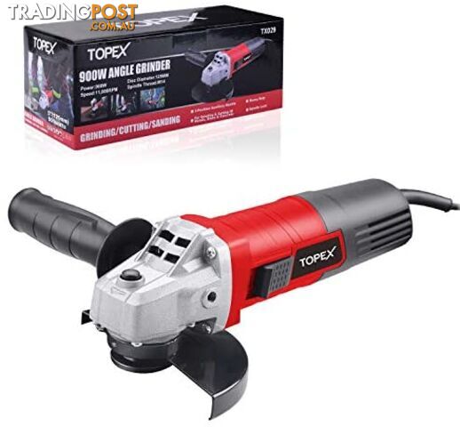 GPT Angle Grinder Power Tools ; 4; 7.6Amp, 11000RPM, M14 Output Shaft Electric Hand Grinder with 2-Position Handle For Metal Grinding and Cutting - photo 2 of 4