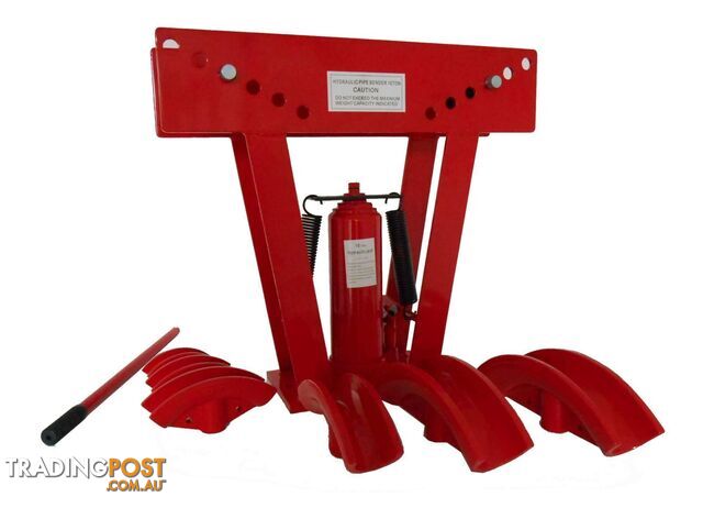 12 TON GPT HYDRAULIC PIPE BENDER W/ 5 PIPE ATTACHMENT | 90 BEND 50MM MAX BEND - photo 3 of 7