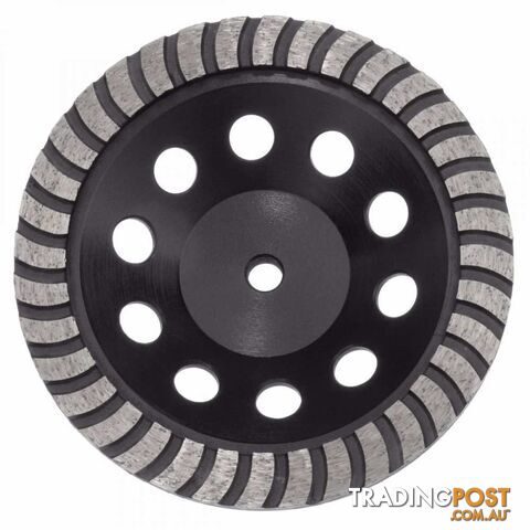 Austsaw ; 180mm (7in)   Diamond Cup Wheel Turbo Row ; M14 Thread Bore ; Turbo Row