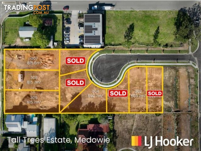 Lot Lots 302-306/799 Medowie Road MEDOWIE NSW 2318