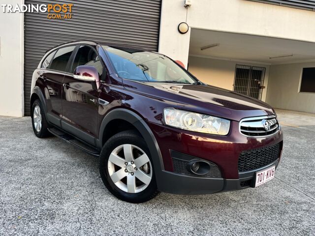 2013 HOLDEN CAPTIVA 7SX CGMY13 WAGON