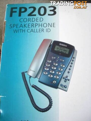 NEW UNIDEN CALLER I.D SPEAKER PHONE