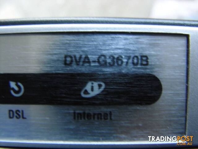 D-Link DVA-G3670B Wireless G ADSL2+ VoIP Modem & Router Switch