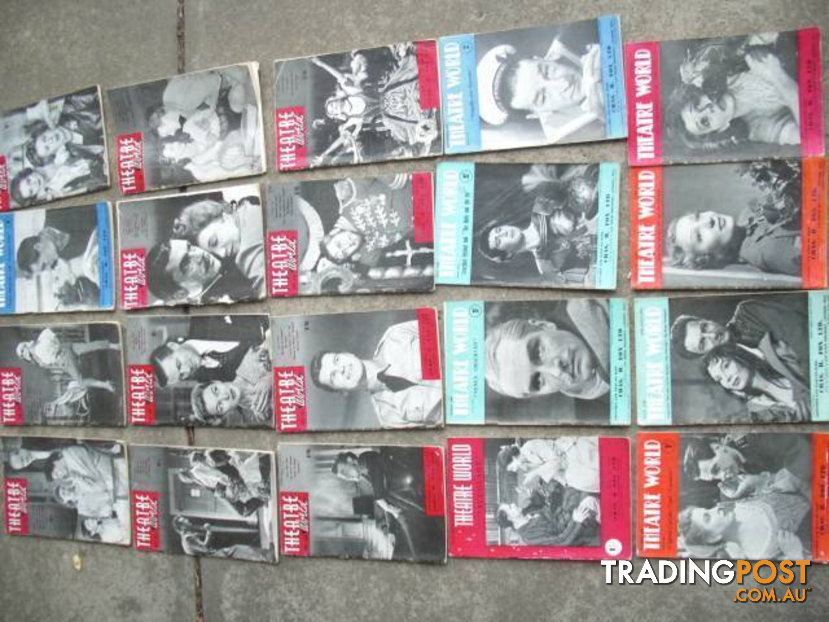 THEATRE WORLD******1950 1960 GOOD CONDITION 20 ISSUES