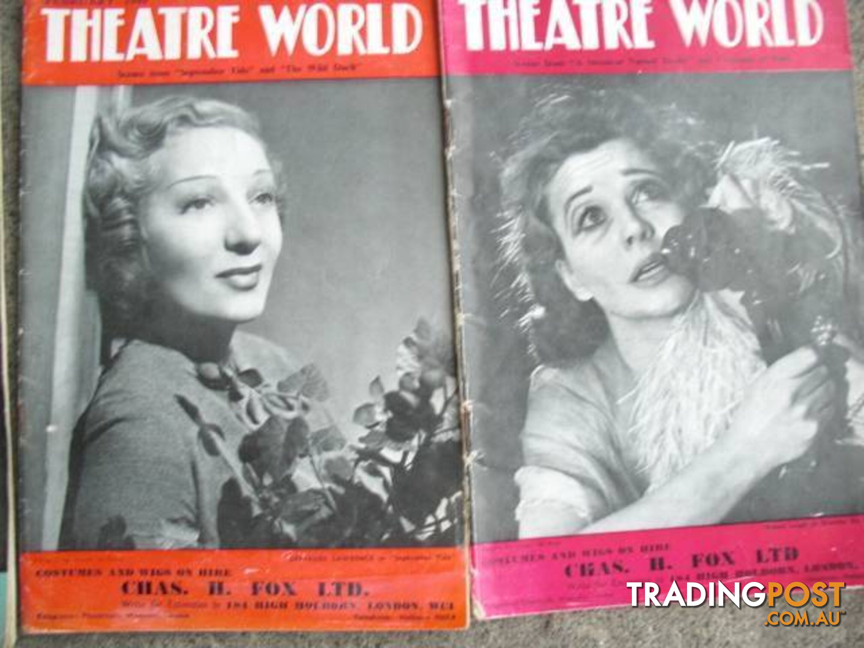 THEATRE WORLD******1950 1960 GOOD CONDITION 20 ISSUES