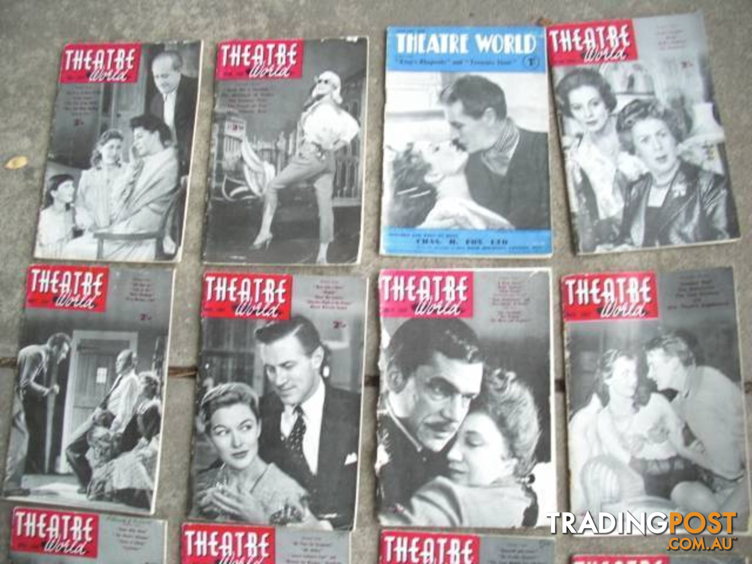 THEATRE WORLD******1950 1960 GOOD CONDITION 20 ISSUES