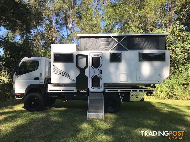 ALL TERRAIN VEHICLE 4x4  Mitsubishi Canter Truck & Expedition Pod