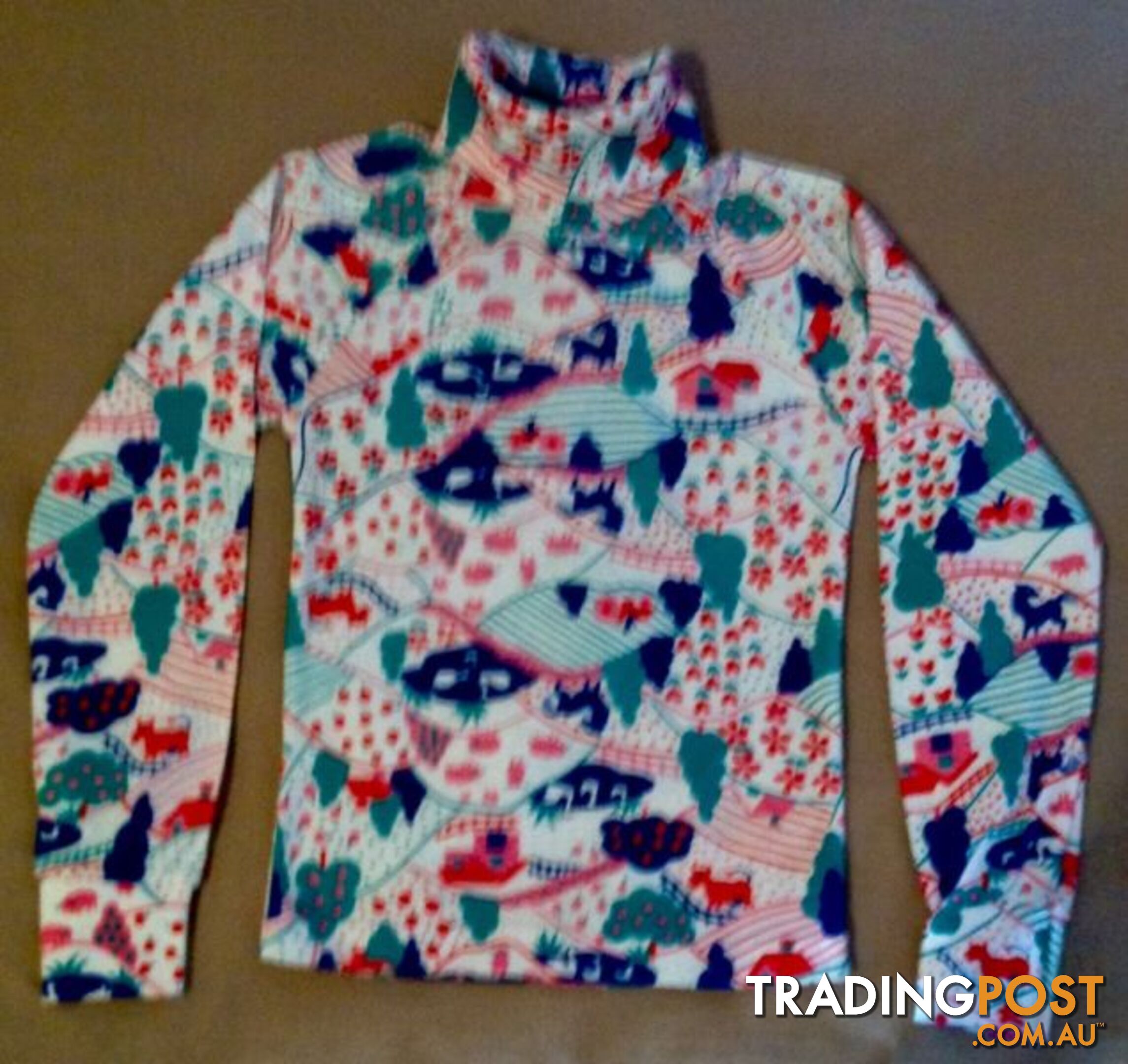 Girl's Beautiful Printed Skivvy