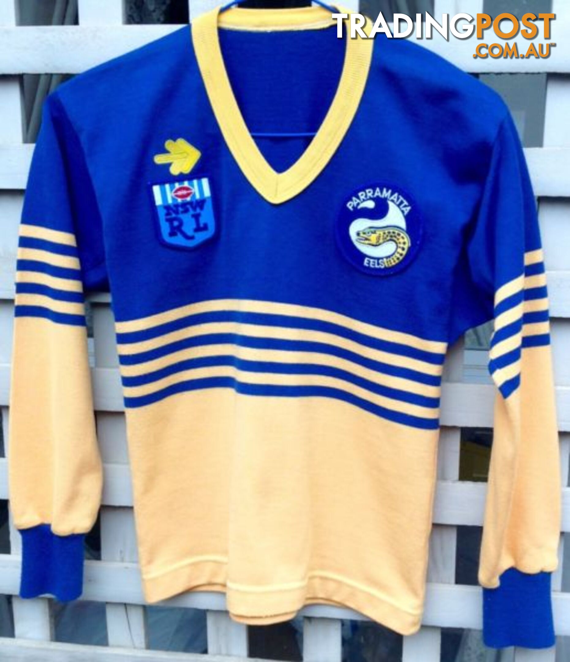 Parramatta Eels Vintage 80's Kids Football Jersey