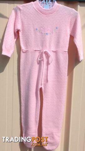 Beautiful New Knitted Pink Jumpsuit
