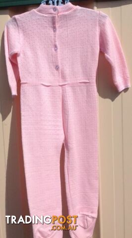 Beautiful New Knitted Pink Jumpsuit