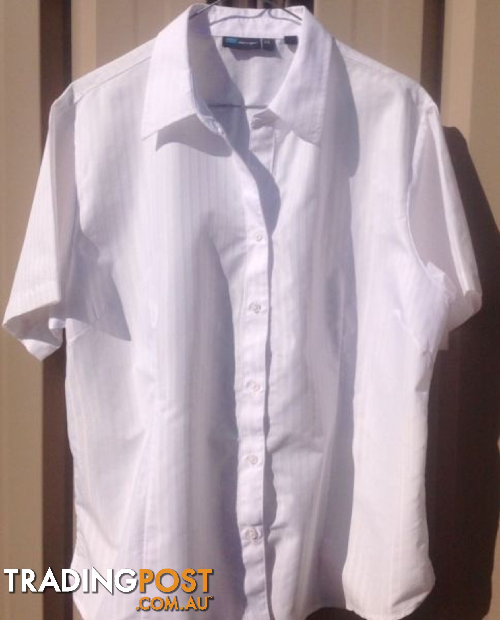 New Ladies Plus Size White Shirt