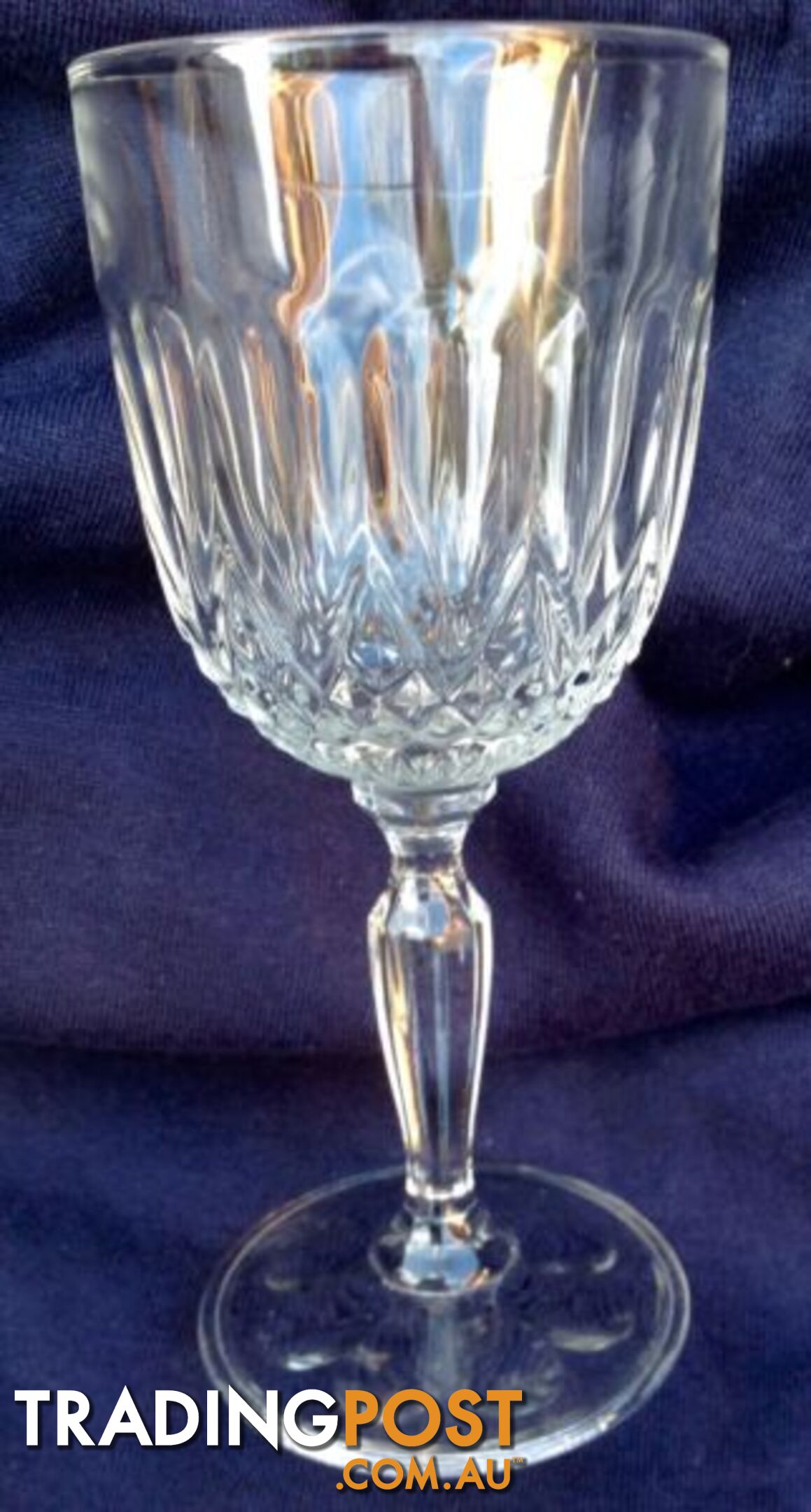 Retro Wine Glass