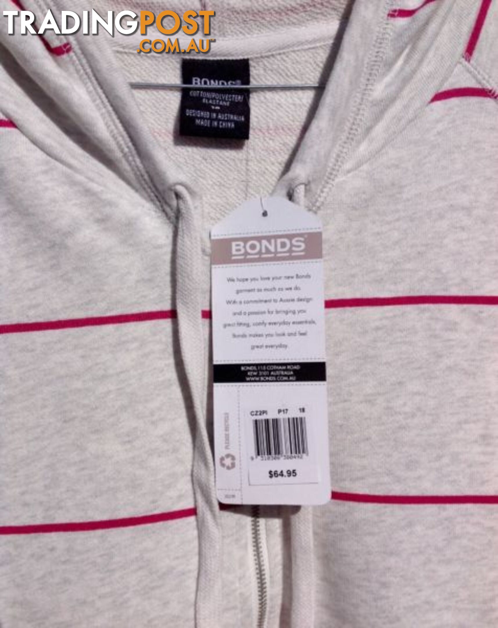 New Ladies Bond's Hooded Jacket