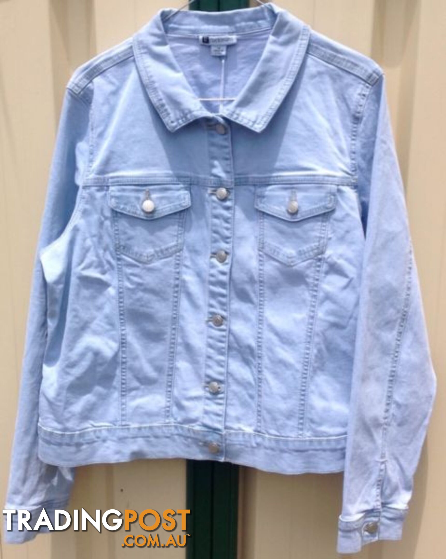 New Ladies Pale Blue Denim Jacket