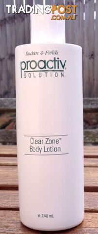 New Proactiv Clear Zone Body Lotion