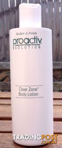 New Proactiv Clear Zone Body Lotion