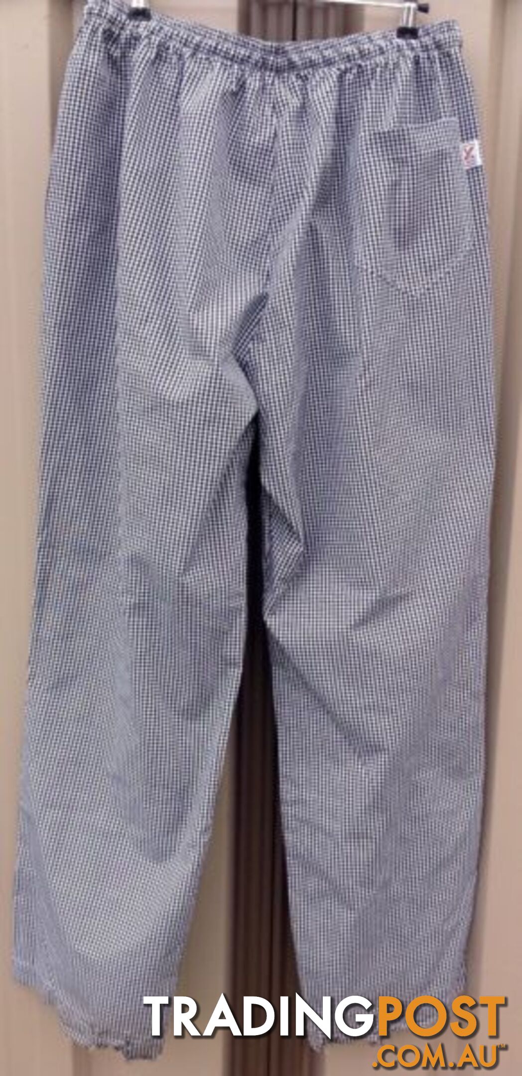 Ladies Cotton Check Chef Pants