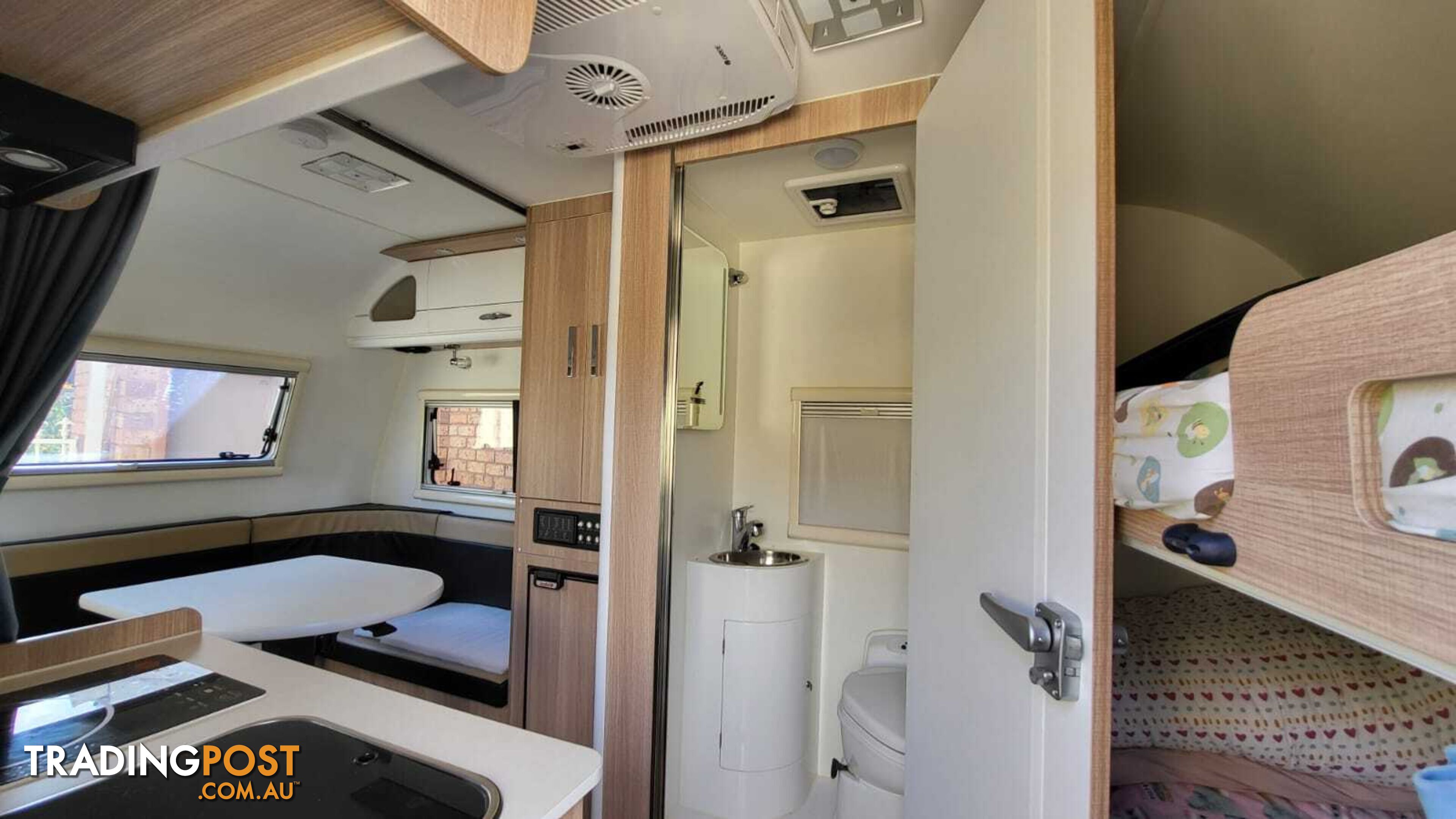 2022 Fantasy Caravan E Series 3.7m (12ft) Hard Top Caravan