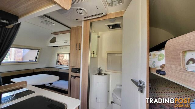 2022 Fantasy Caravan E Series 3.7m (12ft) Hard Top Caravan