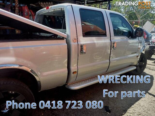 2003 FORD F250 SUPERCAB UTE SILVER NOW WRECKING