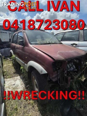 WRECKING DAIHATSU TERIOS 4WD