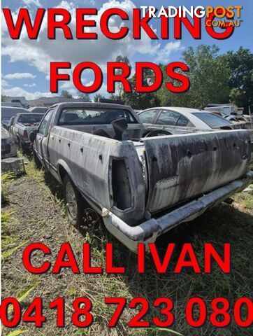 WRECKING HUGE RANGE OF FORD PARTS AVAILABLE