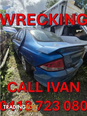 WRECKING BLUE FORD BA-BF FALCON