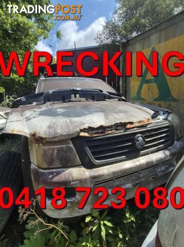 WRECKING HOLDEN RODEO