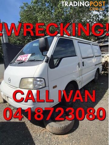 MAZDA BONGO VAN WRECKING / PARTS ONLY