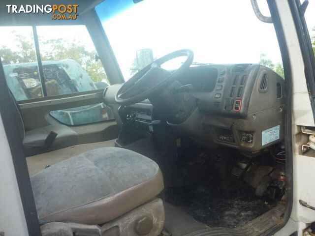 2004 Mitsubishi Rosa Bus White