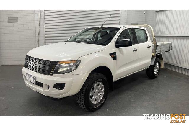 2012 FORD RANGER XL HI-RIDER PX CAB CHASSIS