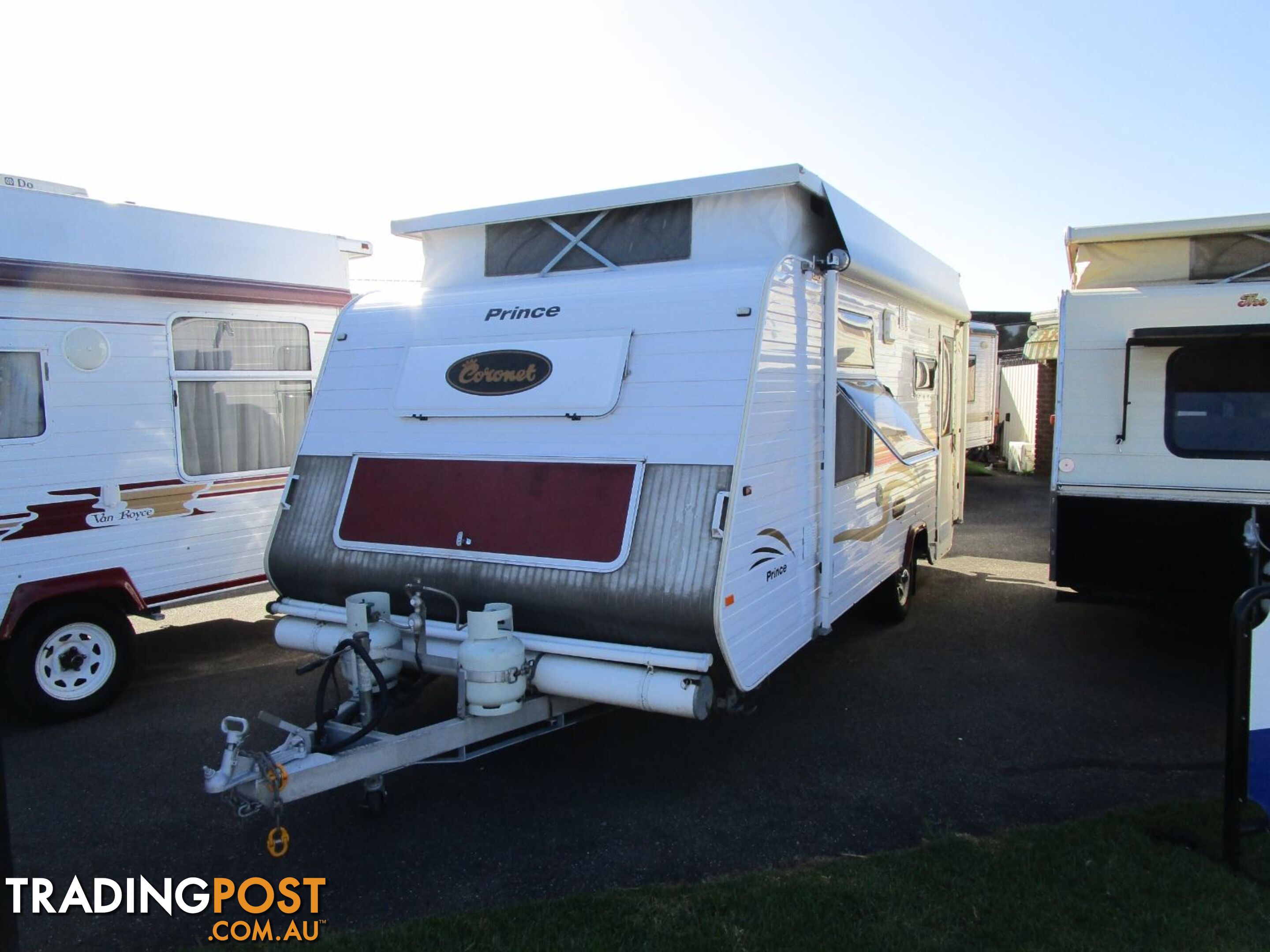 2010 CORONET PRINCE 17ft 6 x 7ft 6  CARAVAN