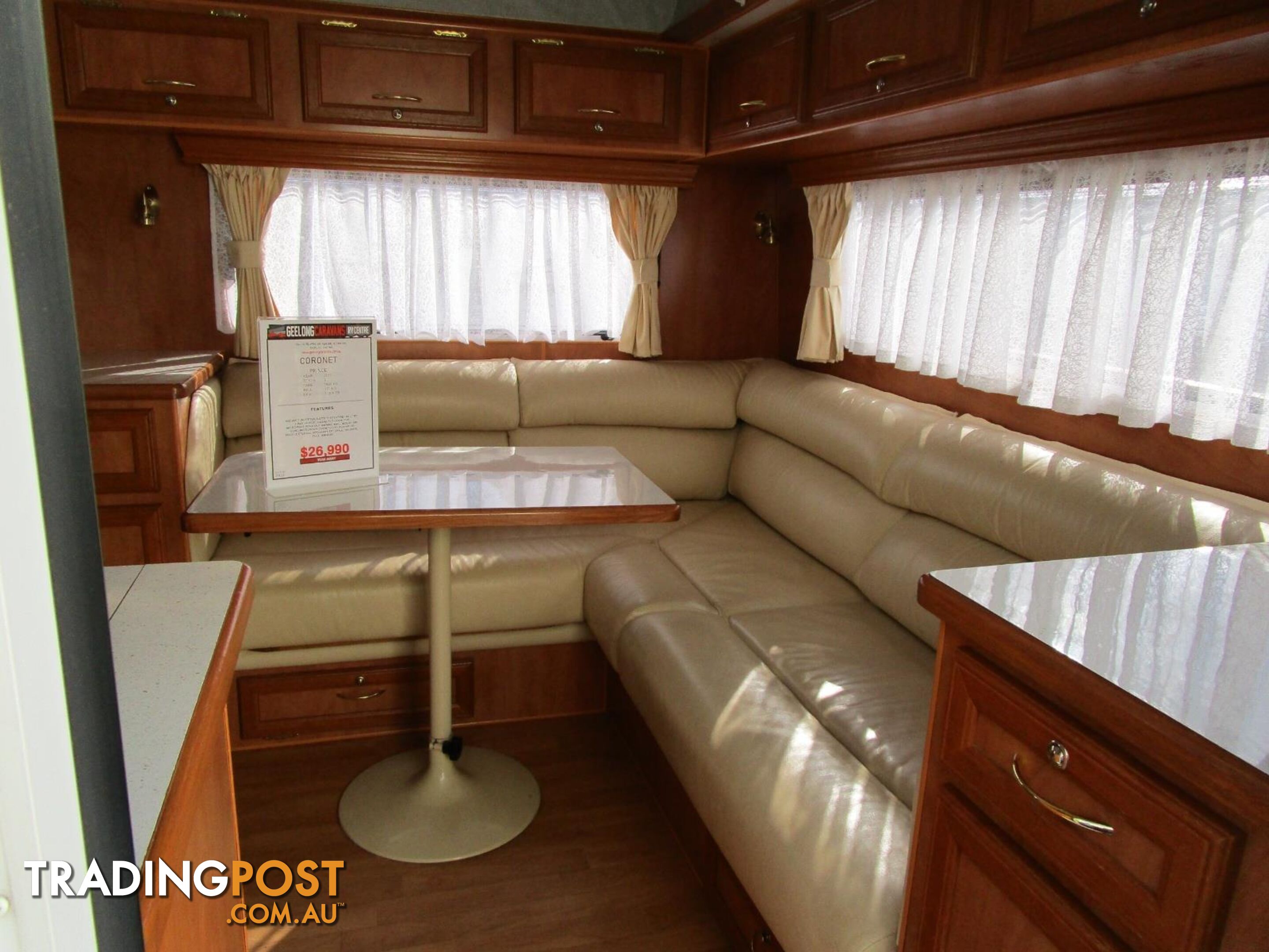 2010 CORONET PRINCE 17ft 6 x 7ft 6  CARAVAN