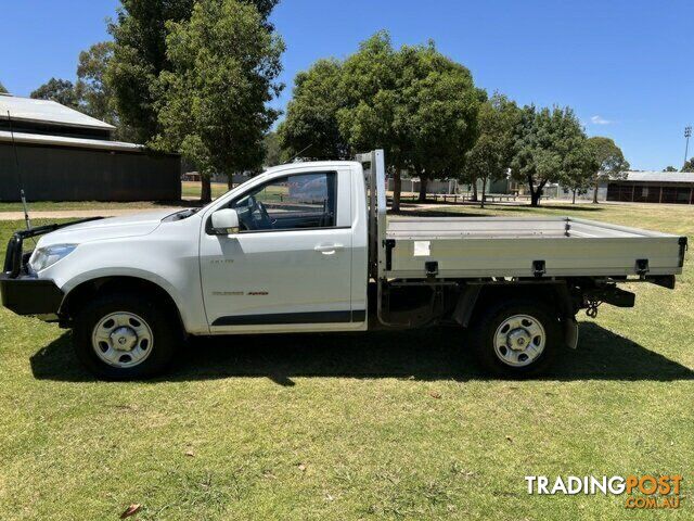 2014 HOLDEN COLORADO RG MY14 LX (4X4) CAB CHASSIS