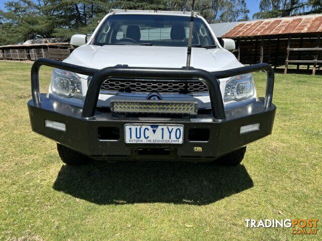 2014 HOLDEN COLORADO RG MY14 LX (4X4) CAB CHASSIS