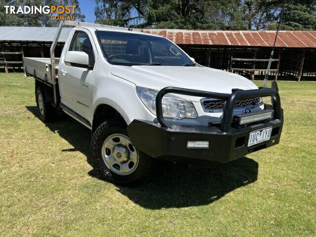 2014 HOLDEN COLORADO RG MY14 LX (4X4) CAB CHASSIS