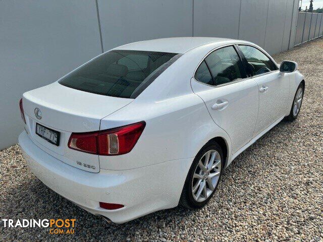 2011 LEXUS IS250   SEDAN