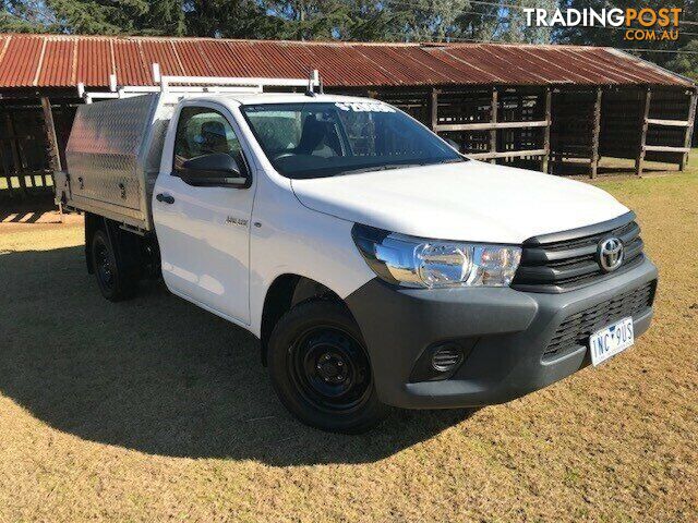 2018 TOYOTA HILUX TGN121R MY17 WORKMATE CAB CHASSIS