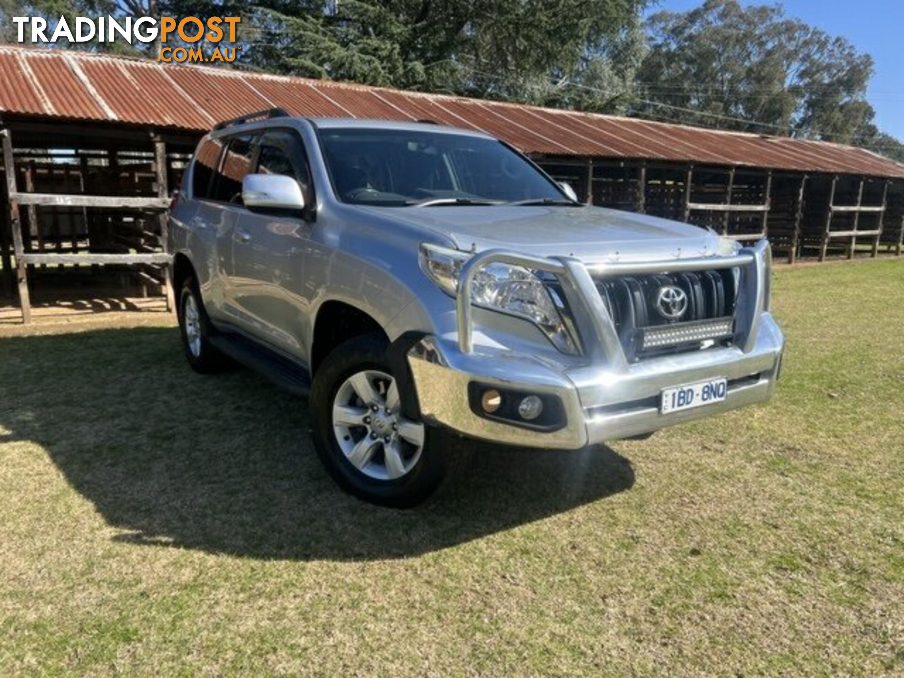 2014 TOYOTA LANDCRUISER PRADO   WAGON