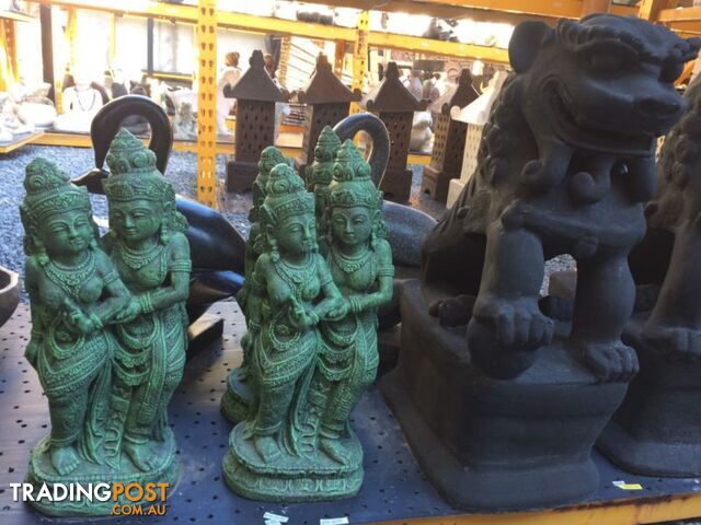 STATUE STANDING RAMA SHINTA 60x25x15cm (AG)